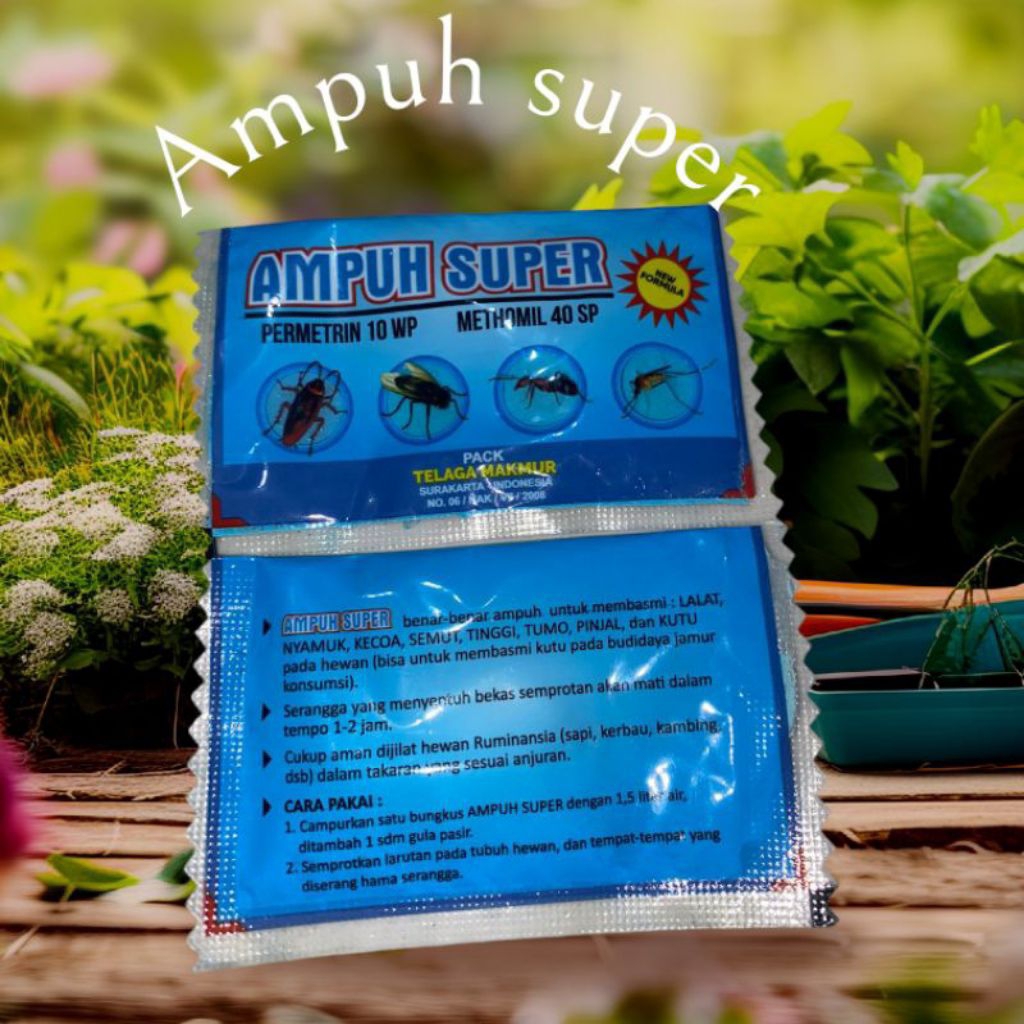 Obat Pengusir Serangga Ampuh Super plastik - Efektif, Aman, Praktis