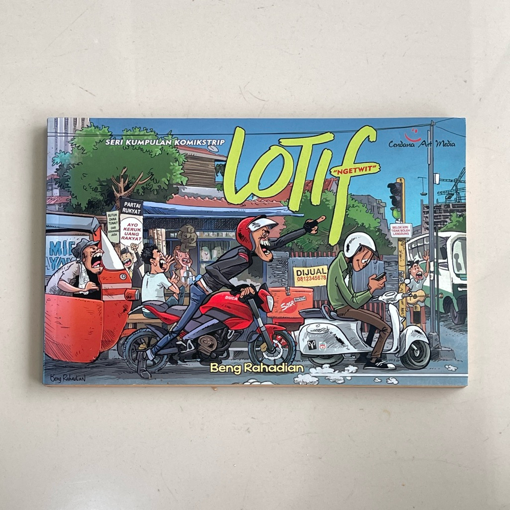 Buku SERI KUMPULAN KOMIKSTRIP LOTIF NGETWIT oleh BENG RAHADIAN