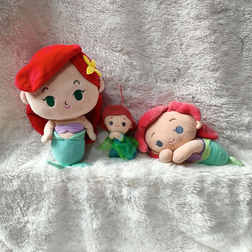 Boneka Princes ariel putri duyung ariel. ganci ariel ganci princess ariel