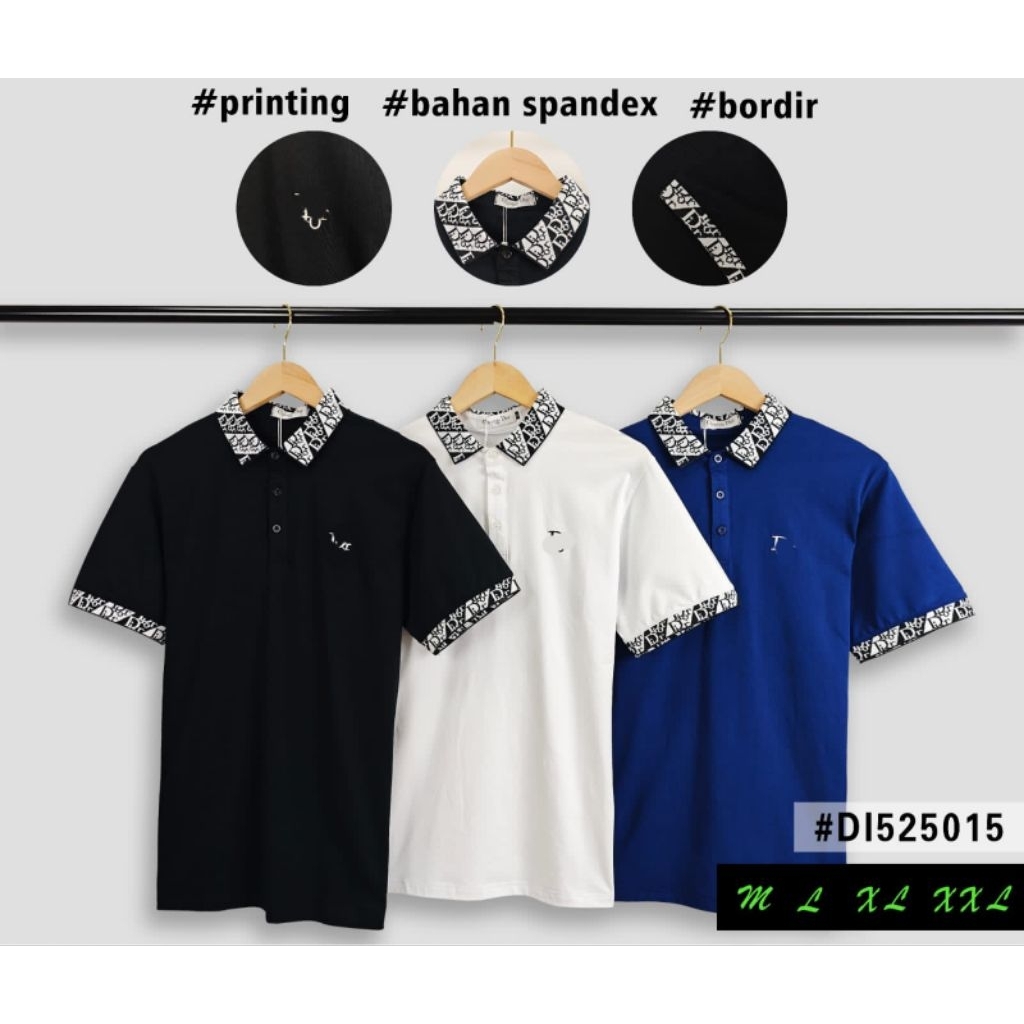 kaos kerah import premium kaos kerah pria premium