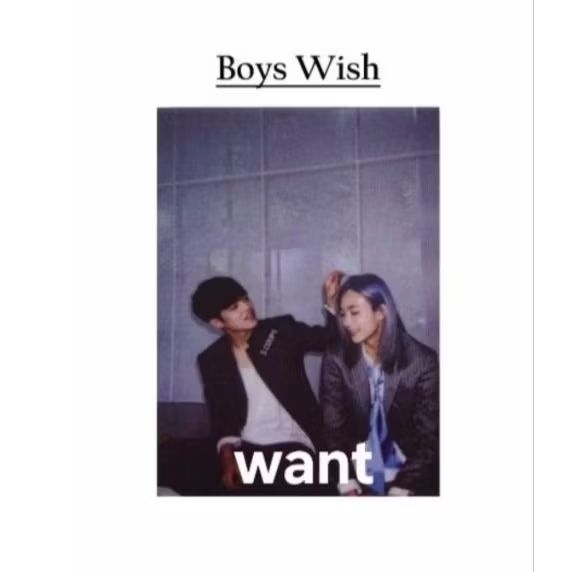 WTB WANT TO BUY MEMBELI POLA JEONGCHEOL BOYS WISH