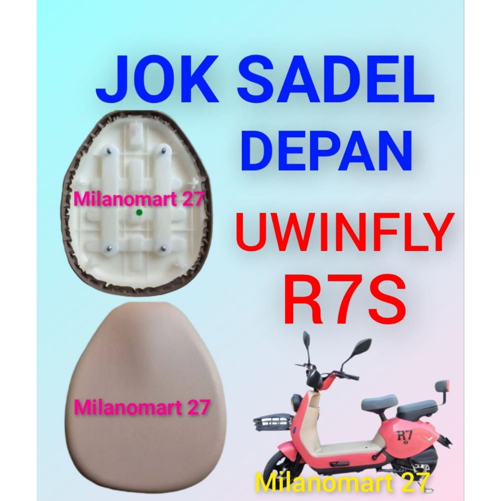 jok sadel depan sepeda listrik uwinfly R7S jok sadle depan sepeda listrik uwinfly R7 S