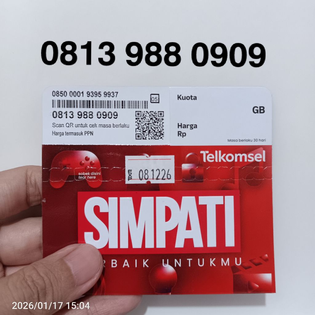 NOMOR CANTIK SIMPATI 11 DIGIT