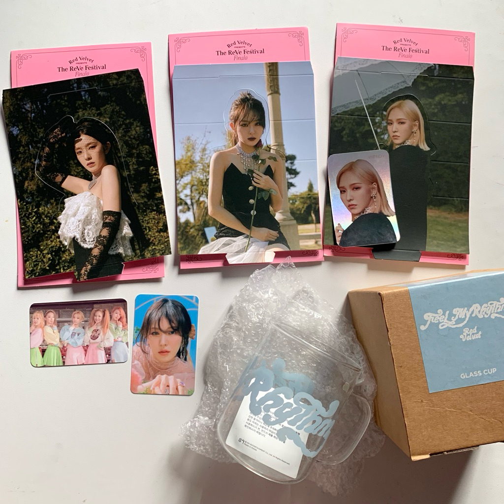 red velvet rv irene seulgi wendy joy yeri pc photocard official md merchandise feel my rhythms fmr g