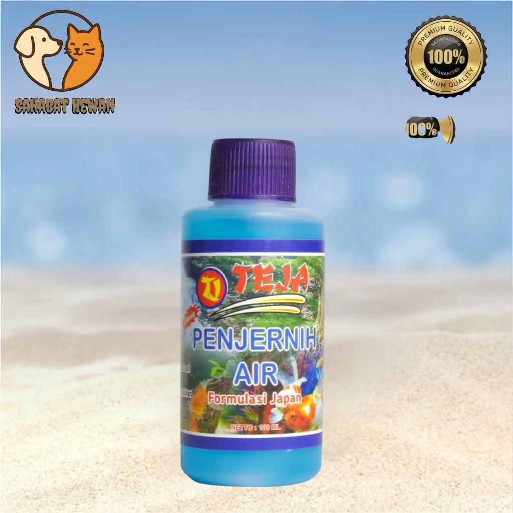 Penjernih Air Aquarium Kolam Sumur TEJA 100ml Menjernihkan Air Mencegah Lumut Semua Ikan