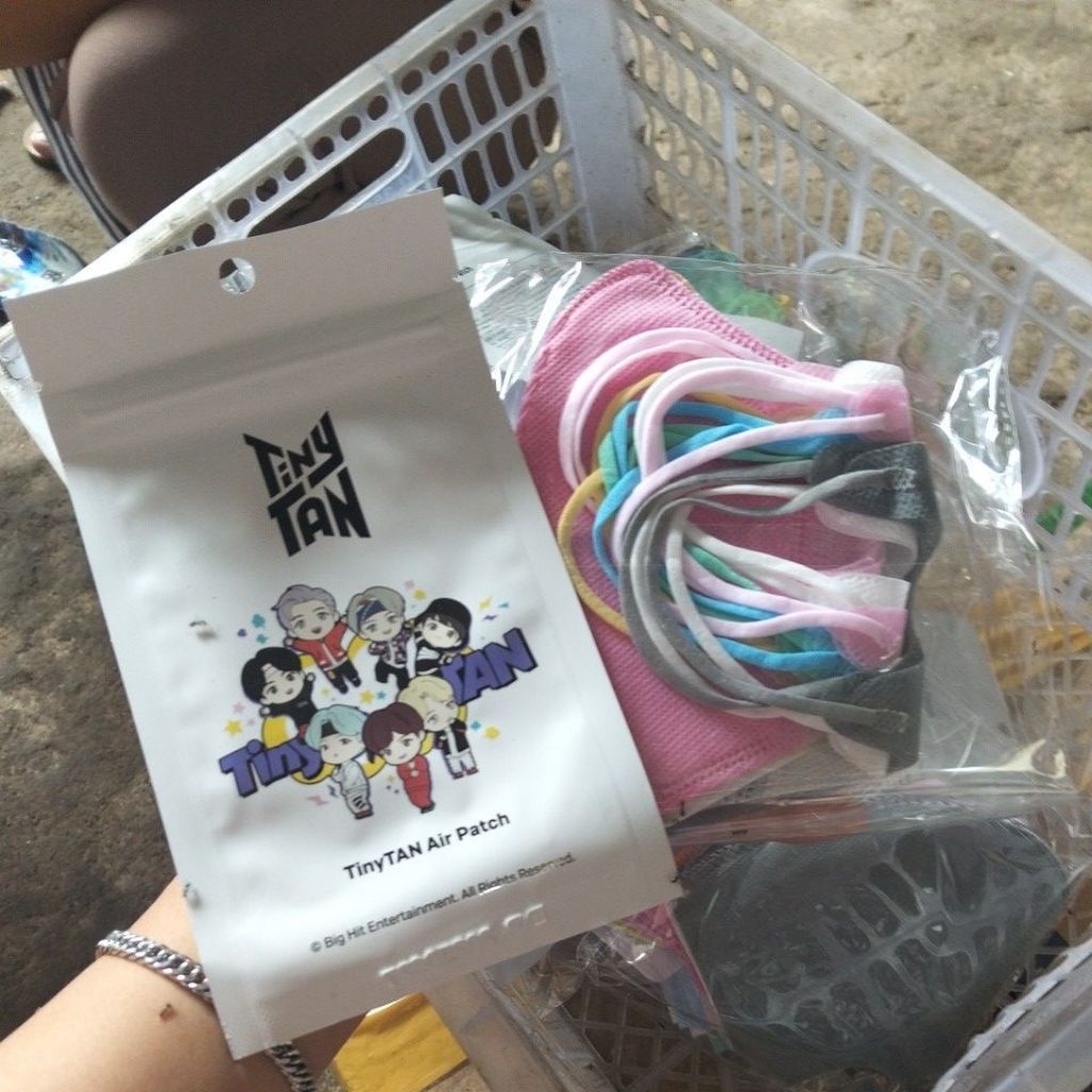 Masker Alfamart 5D tinyTAN Patch mask 5 play (1 patch + 8mask)