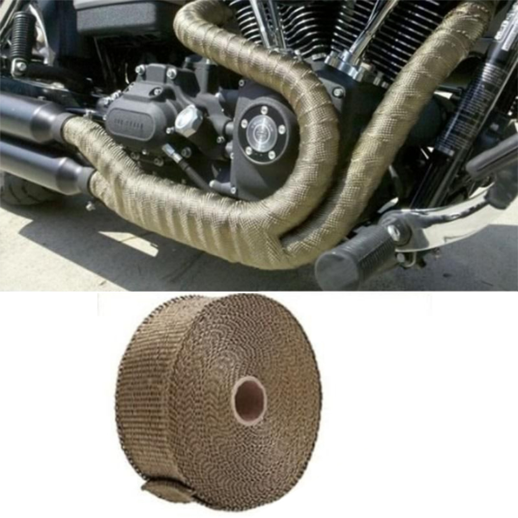 Lakban Anti Panas Knalpot Peredam Pelindung Panas Knalpot Motor Lakban Modifikasi Knalpot Anti Panas