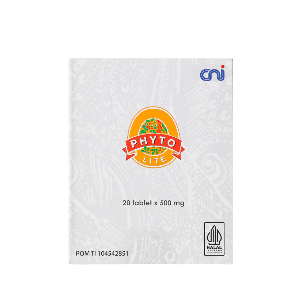 CNI Phyto Lite 20 Tablet – Suplemen Herbal Daya Konsentrasi & Fokus Anak – Exp Juli 2027