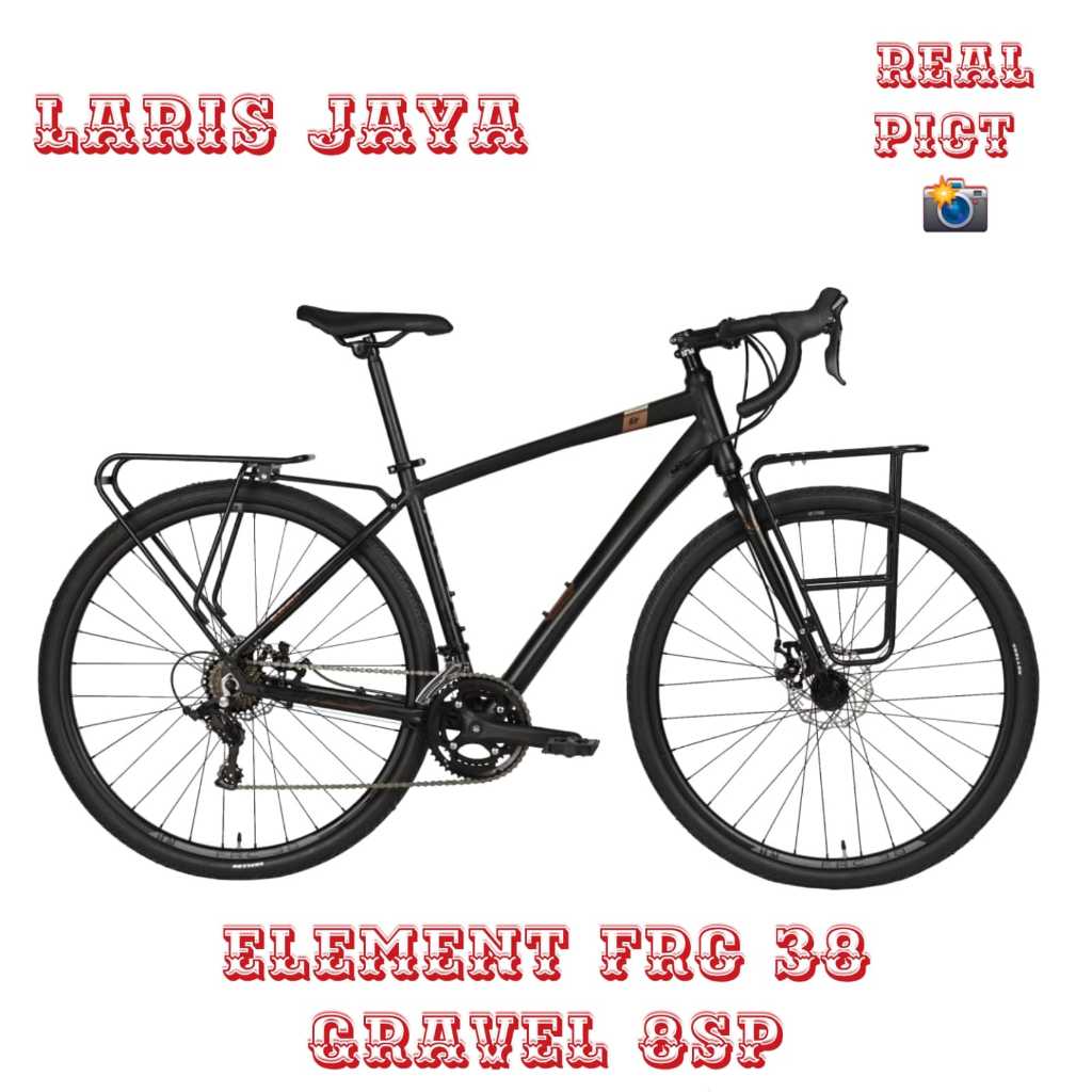 Sepeda Gravel Touring 700c FRC 38 New TERBARU FRC38 sepeda gravel element frc38 2026