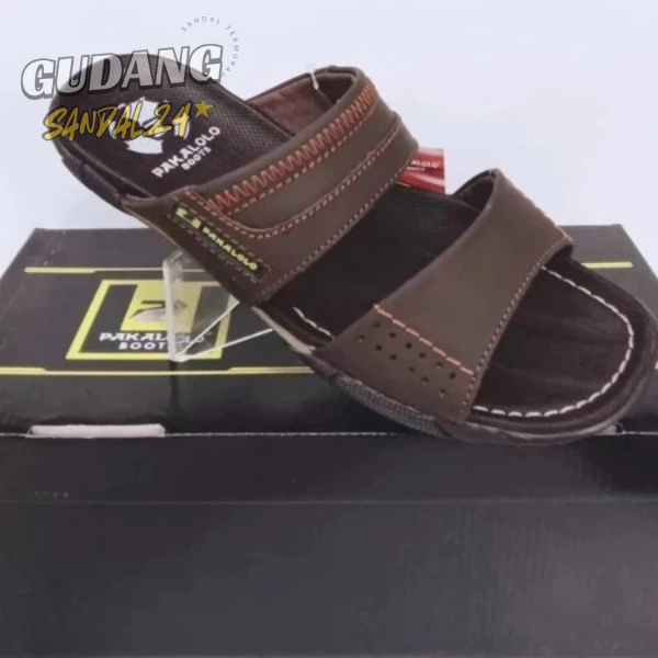 Sandal Pakalolo Selop Pria Leather Stylish Nyaman