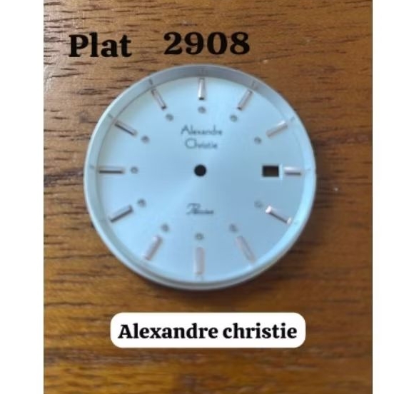 plat jam tangan Alexandre Christie AC 2908 Original