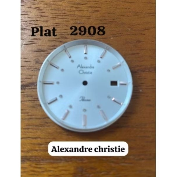 Plat jam tangan Alexandre Christie AC 2908 Original