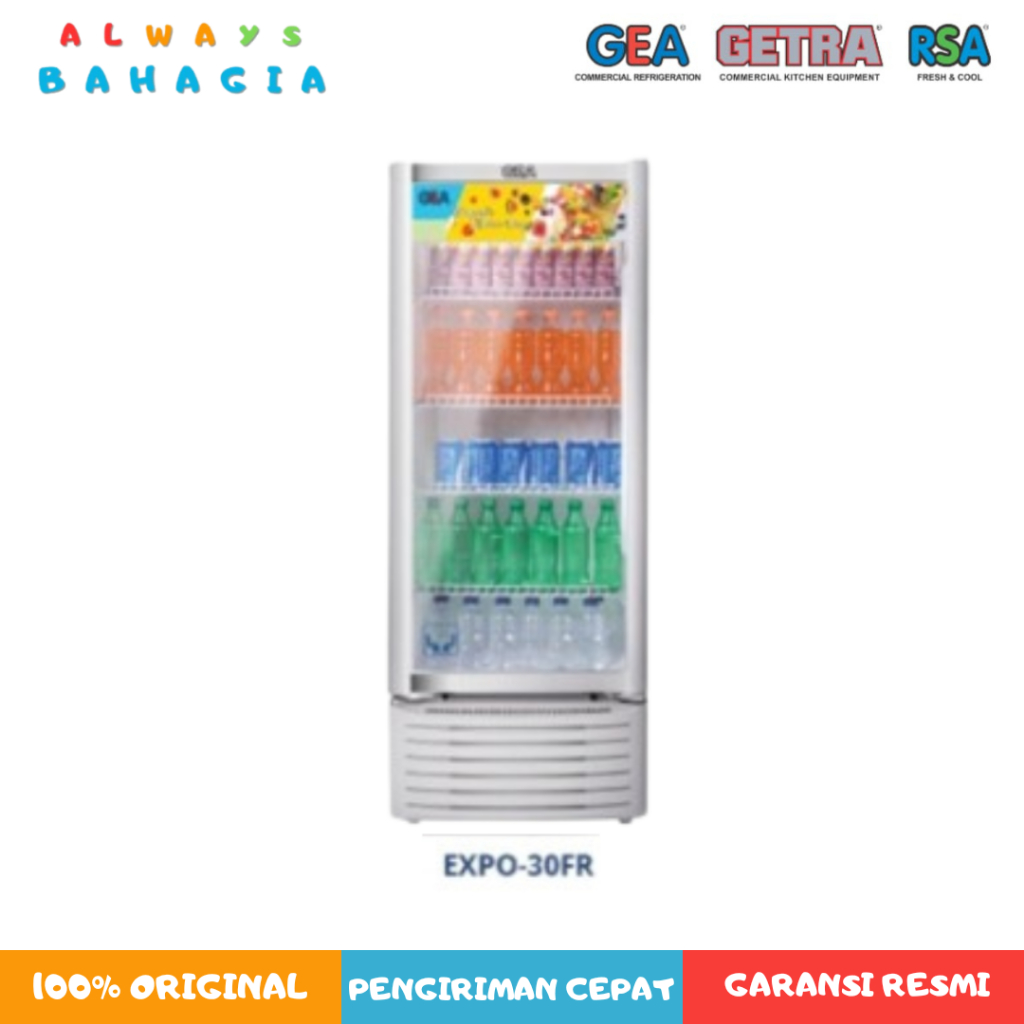 GEA EXPO-30FR SHOWCASE/DISPLAY COOLER 4Rak
