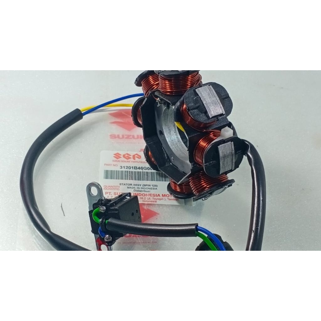 stator Assy spin 125 spul spul Suzuki spin 125