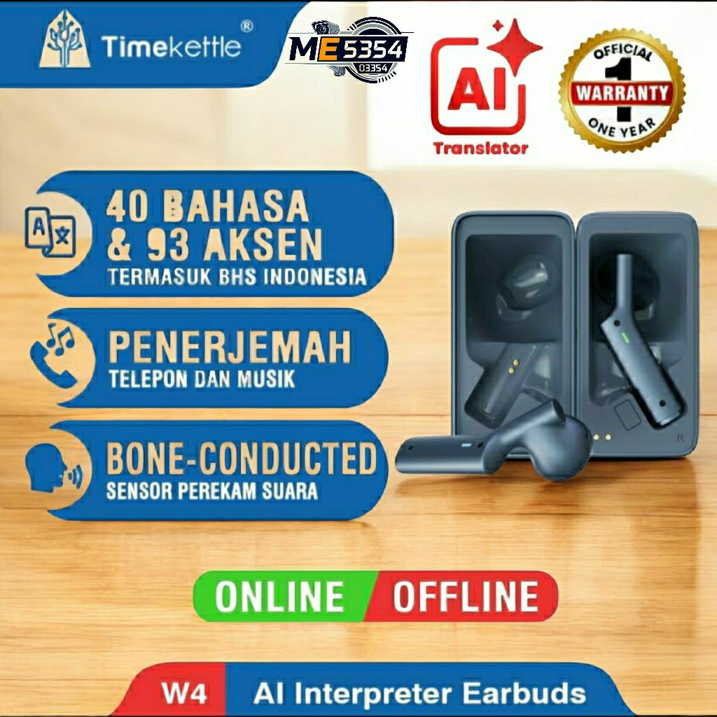 Timekettle W4 Translator Earbuds