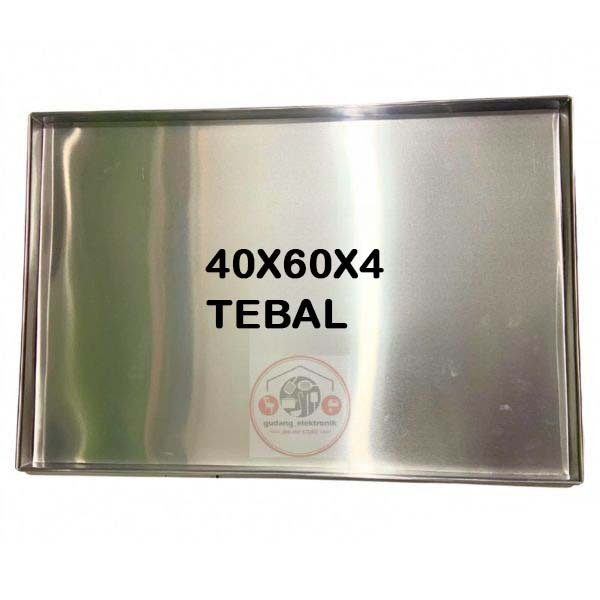 Loyang Kue Kering Besar 40x60x4 CM mTebal 0,5MM Nastar Tebal Loyang Kue Kering Ukuran Besar LNTB40X6