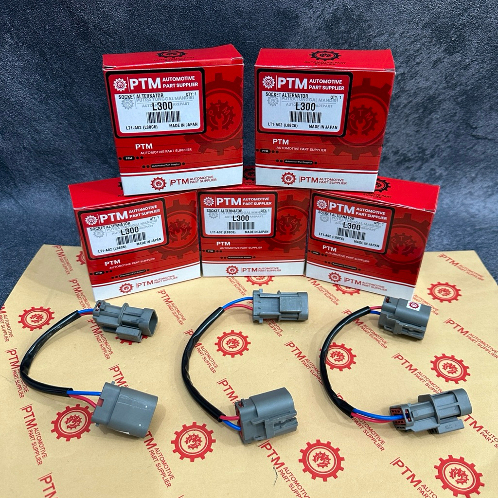 Sambungan Alternator/Socket Alternator Mitsubishi Kuda Diesel/L300 Diesel Genuine PTM