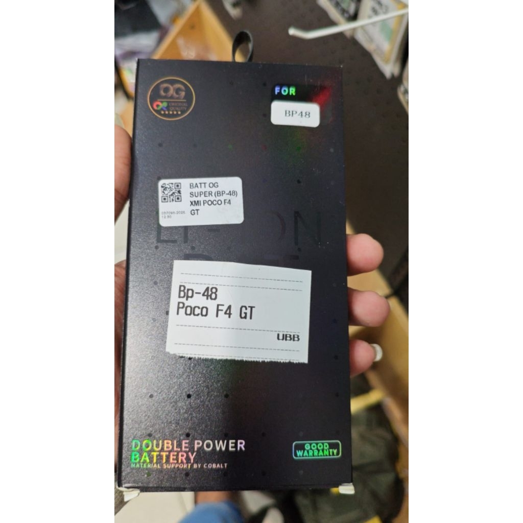 Baterai poco f4 gt BP-48 best quality