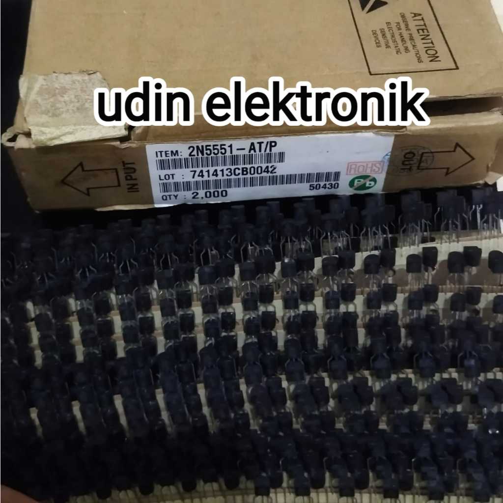 100PCS TR 2N5551 2N 5551 2N 5551 KEC ORIGINAL RENTET