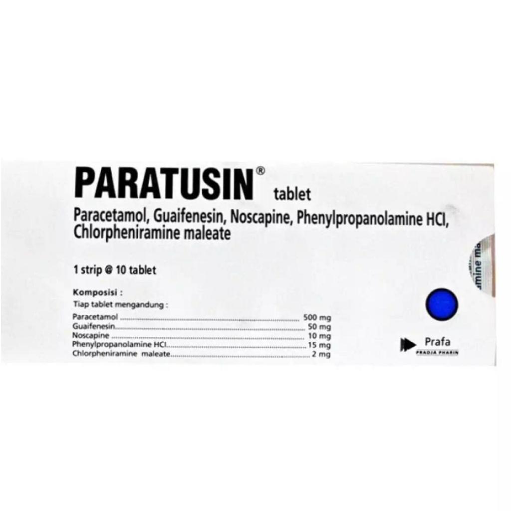 Paratusin Tablet 1 Box Isi 20 Strip