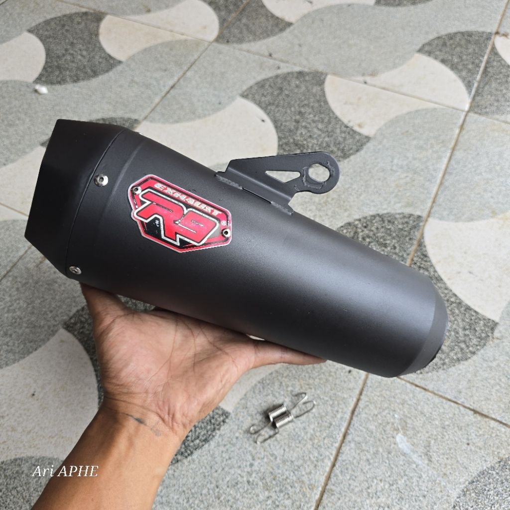 slincer silincer knalpot R9 NEW ALPHA black series original