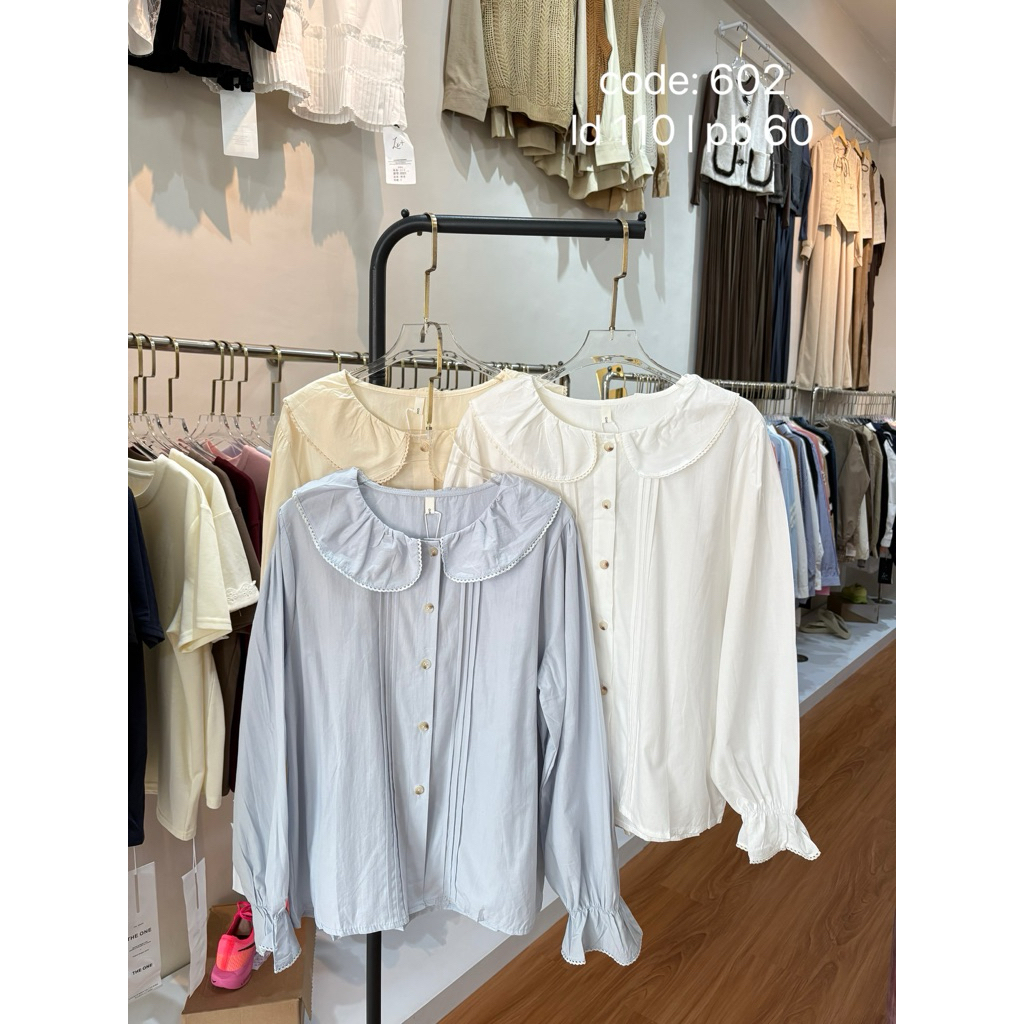 GROSIR 602 RAYE BLOUSE | @ SERI 3 | BLOUSE IMPORT