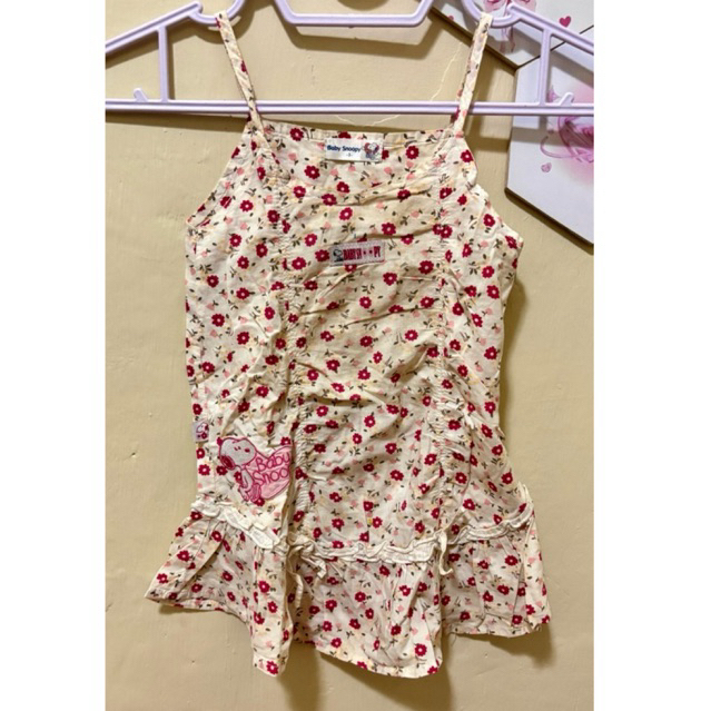 DRESS BAYI PEREMPUAN PRELOVED SNOOPY BABY