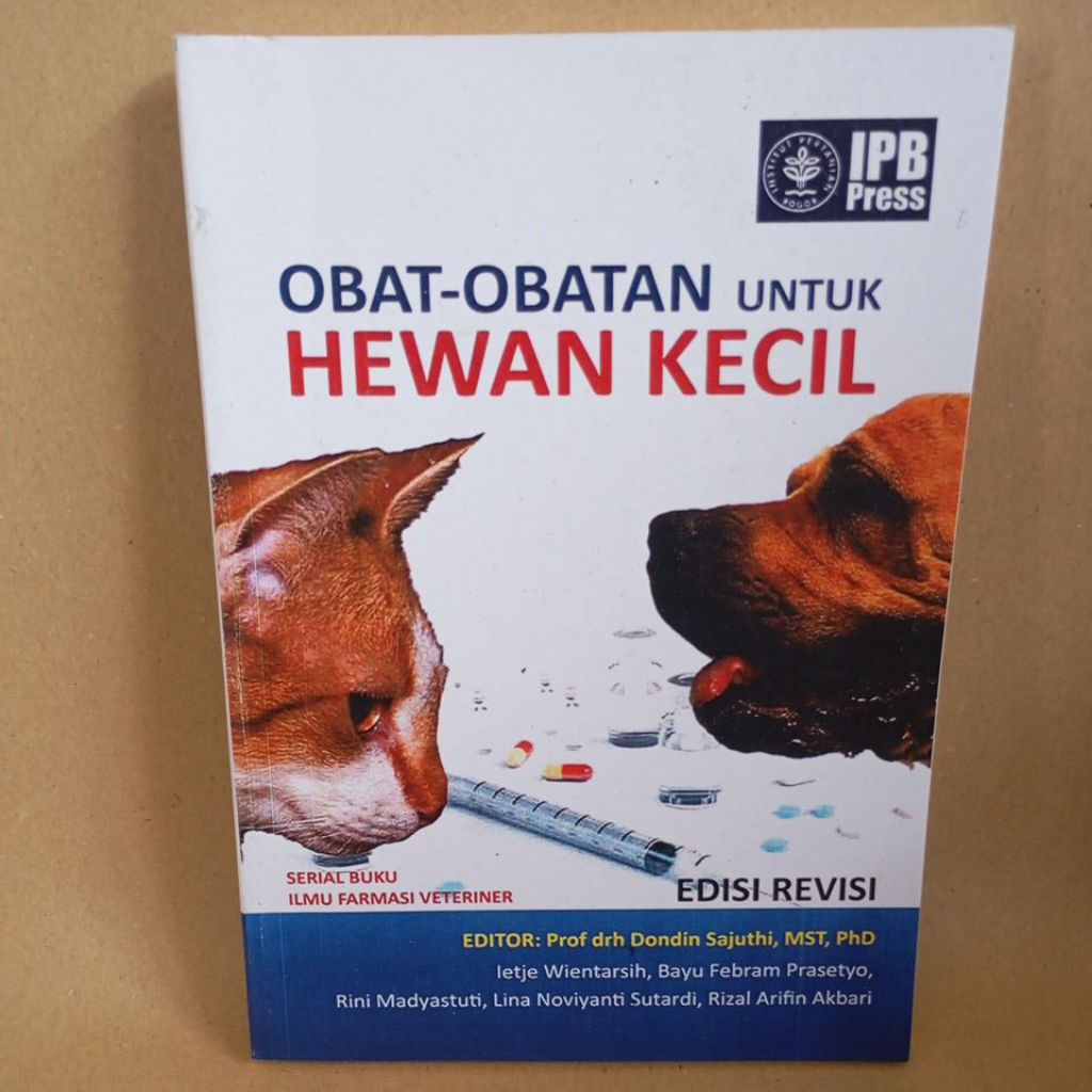 BUKU OBAT-OBATAN UNTUK HEWAN KECIL