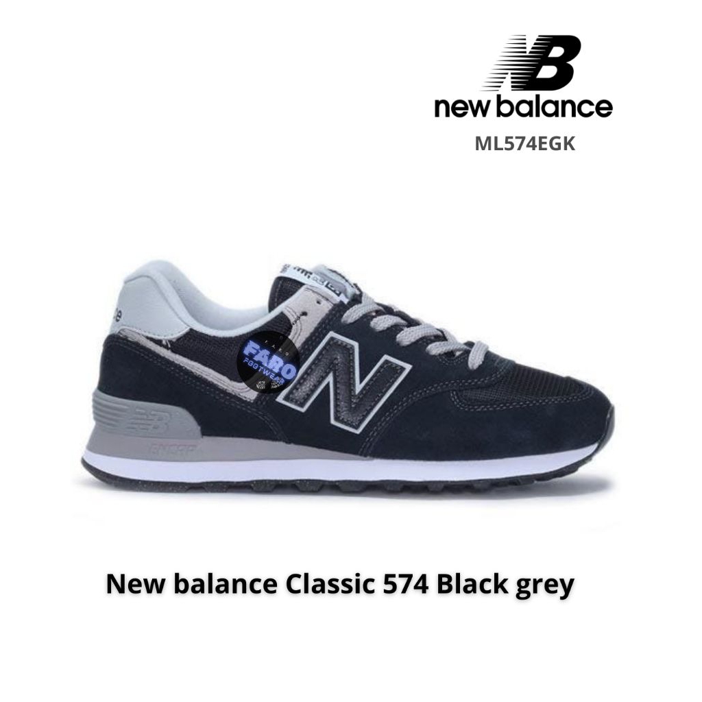 New balance Classic 574 Black grey