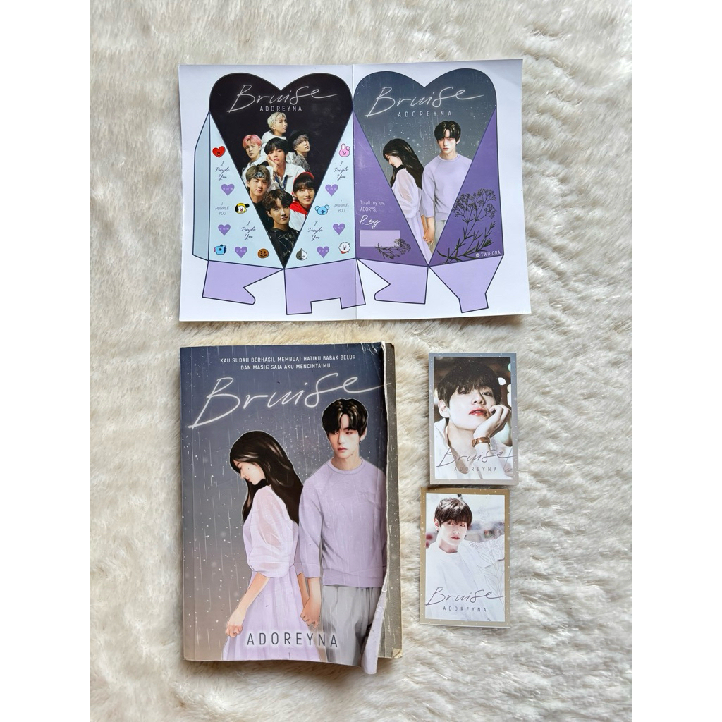 Novel Bruise Adoreyna BTS V Taehyung