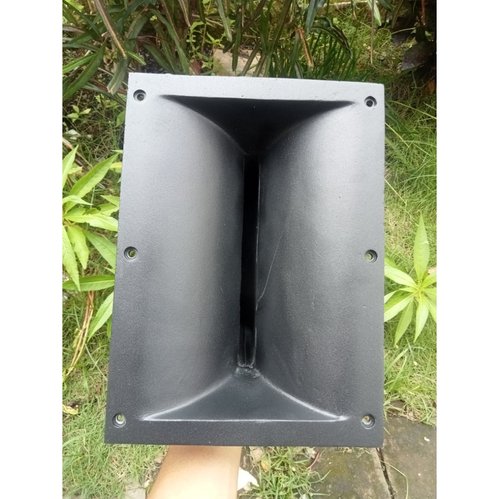 horn corong twetter Q1 ukuran 19x26  alumunium diral/cor