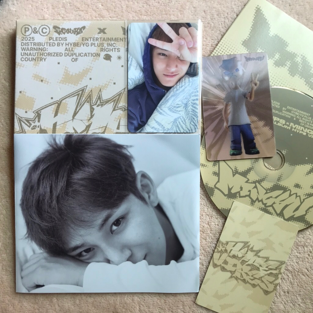 ALBUM CXM SEVENTEEN UNSEALED FULLSET COMBI COMPACT VER