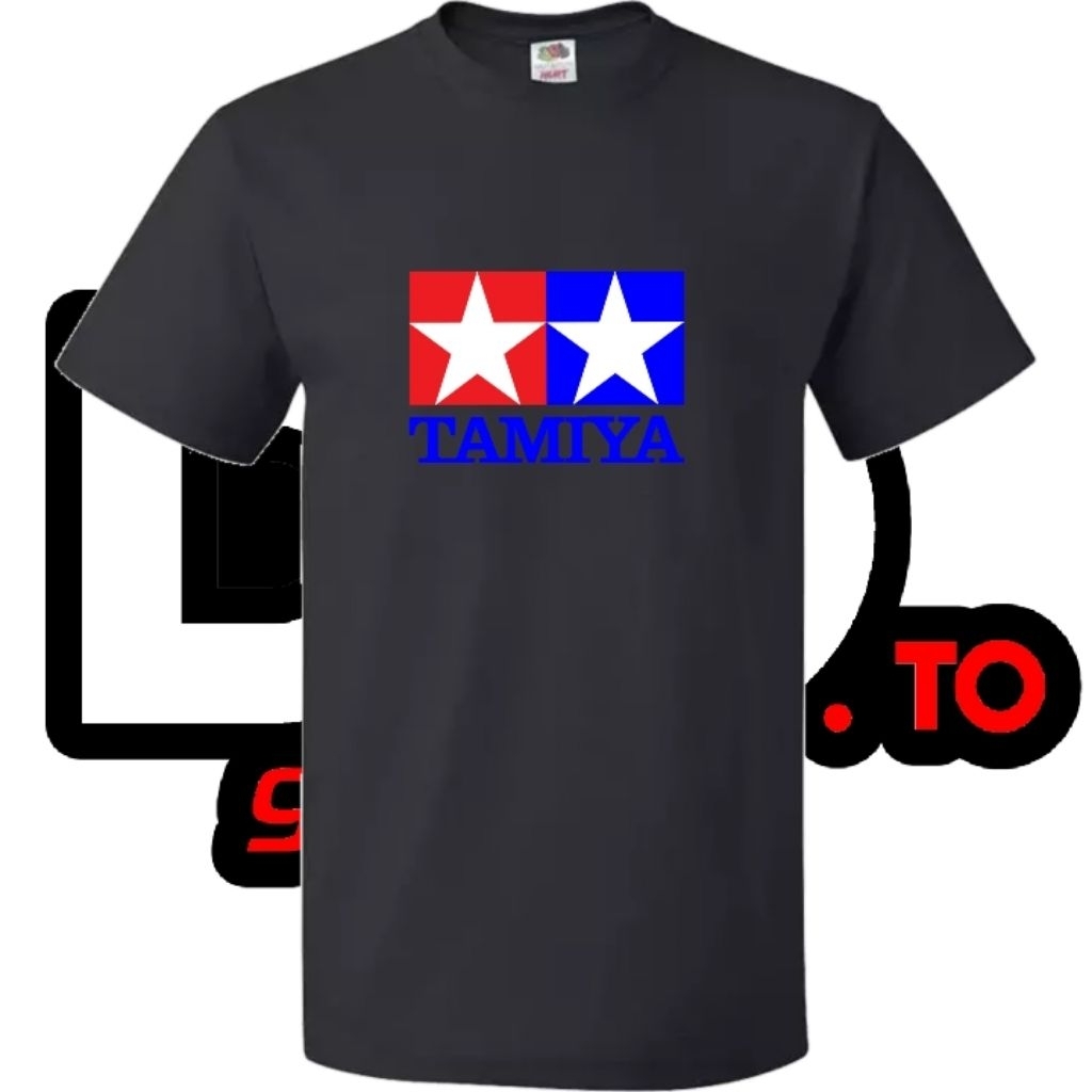 Baju Kaos T shirt Logo Tamiya Mini 4wd
