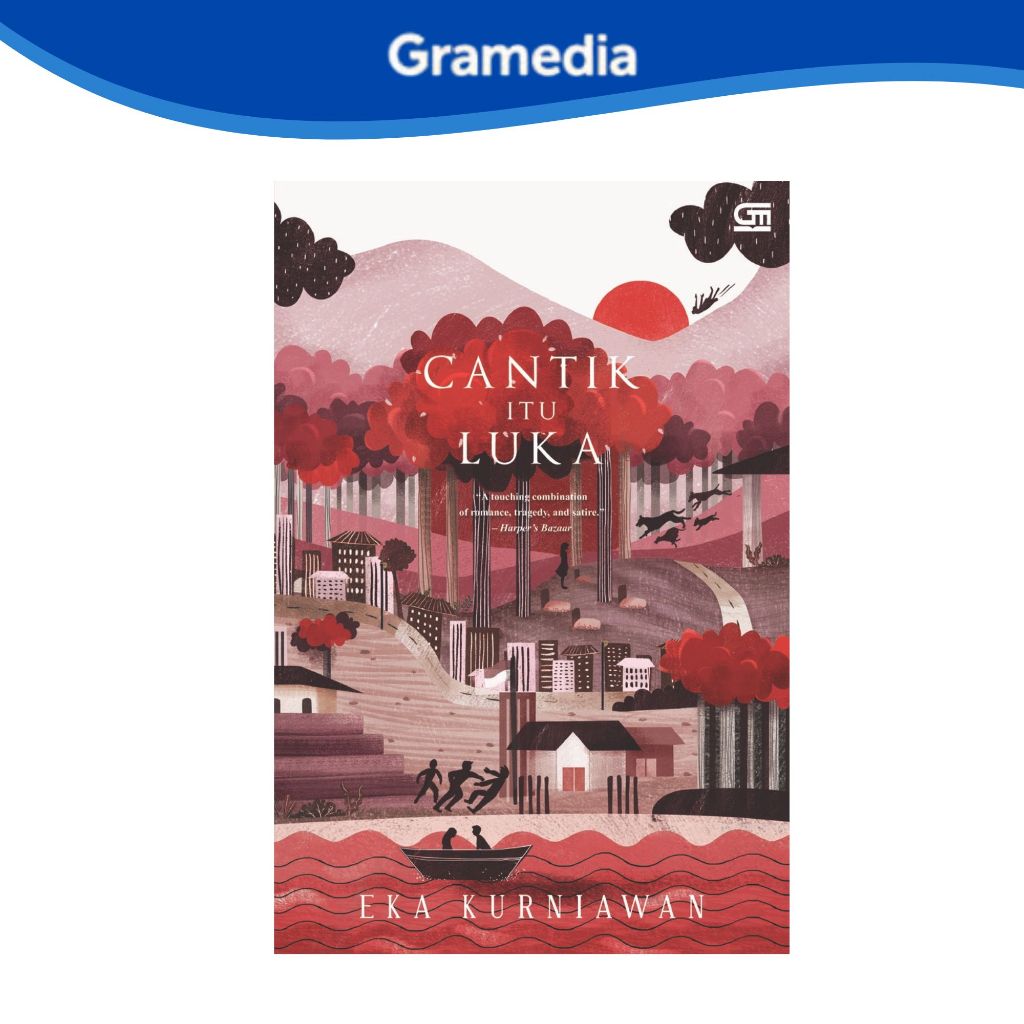 Gramedia Makassar - Novel Cantik Itu Luka
