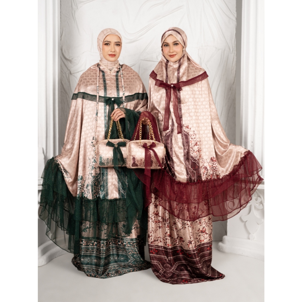 Alcavella - Zaneera Mukena Series | Prayer Set 2in1 Elegan