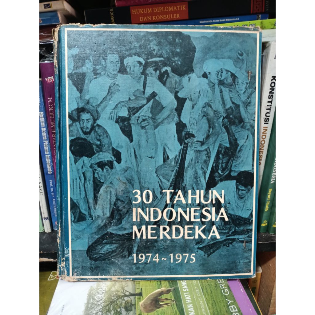 original buku 30 tahun Indonesia merdeka