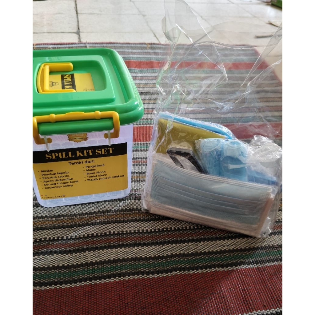 SPILL KIT INFEKSIUS/ APD Rumah Sakit/ Puskesmas/ Klinik