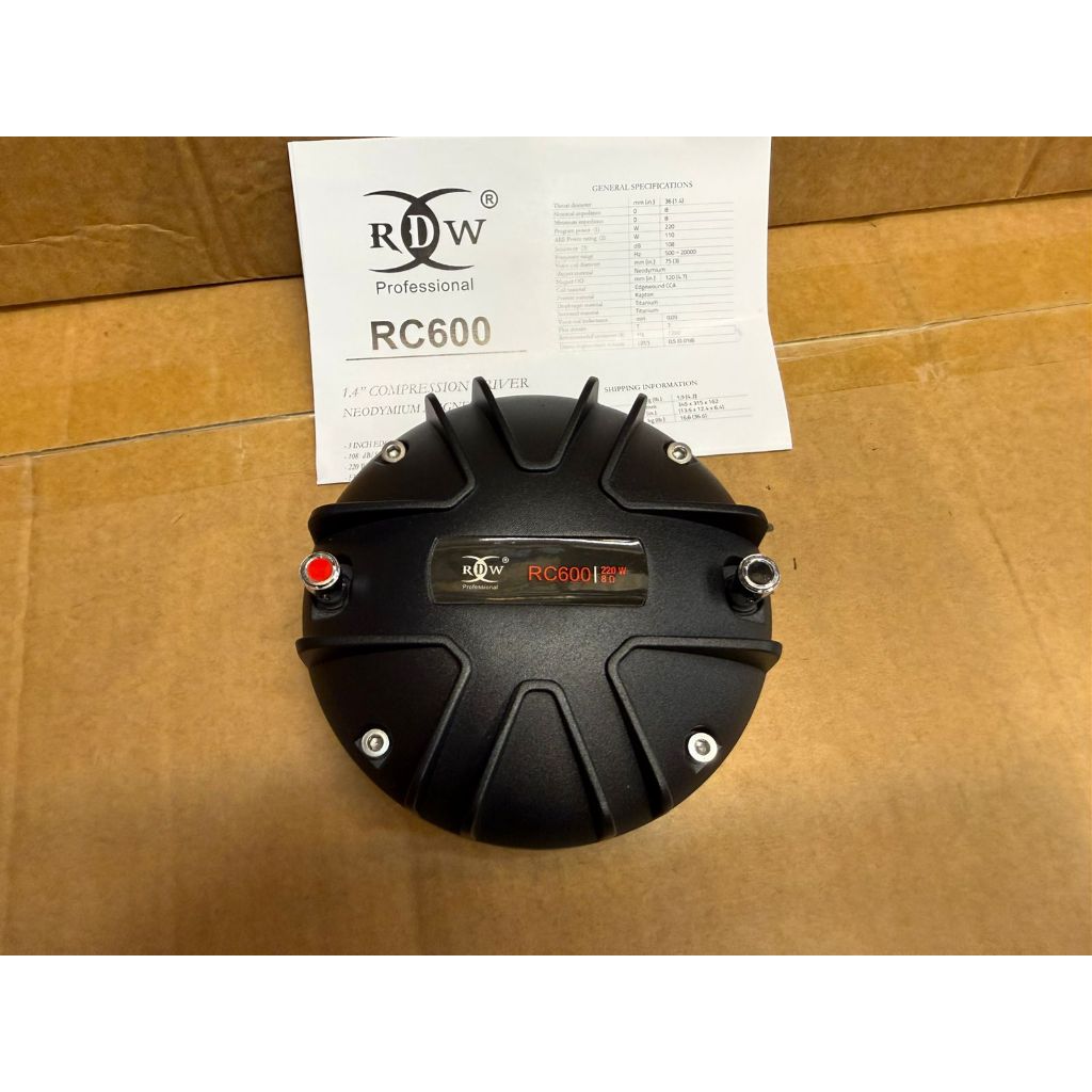 RDW Tweeter  RC600
