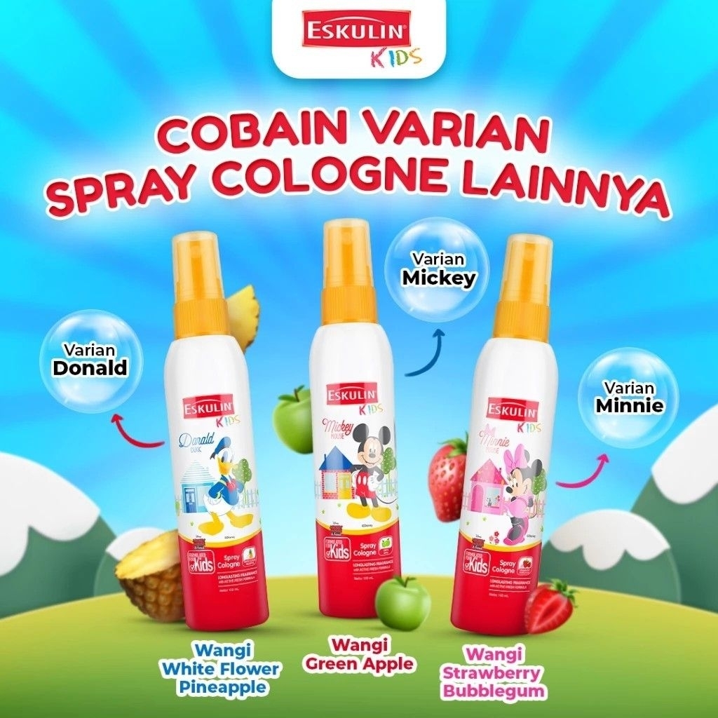 Eskulin Kids Mist Cologne 60Ml