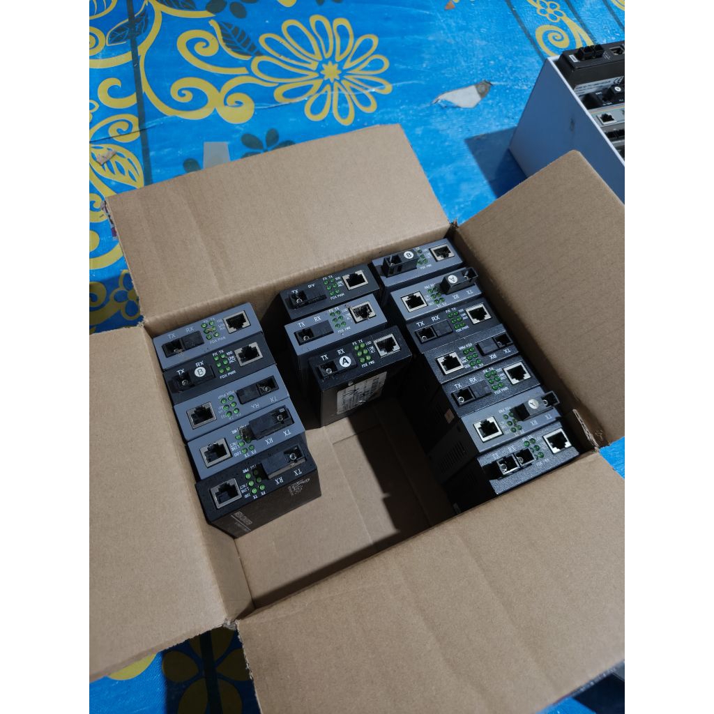 HTB Converter/ Media Converter 1 FO Bekas