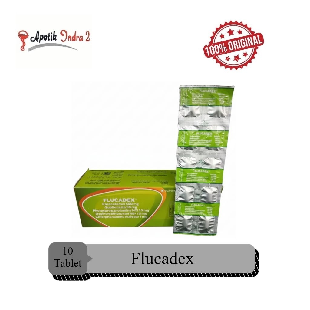 FLUCADEX Tab / 1 Lembar isi 10 Tablet