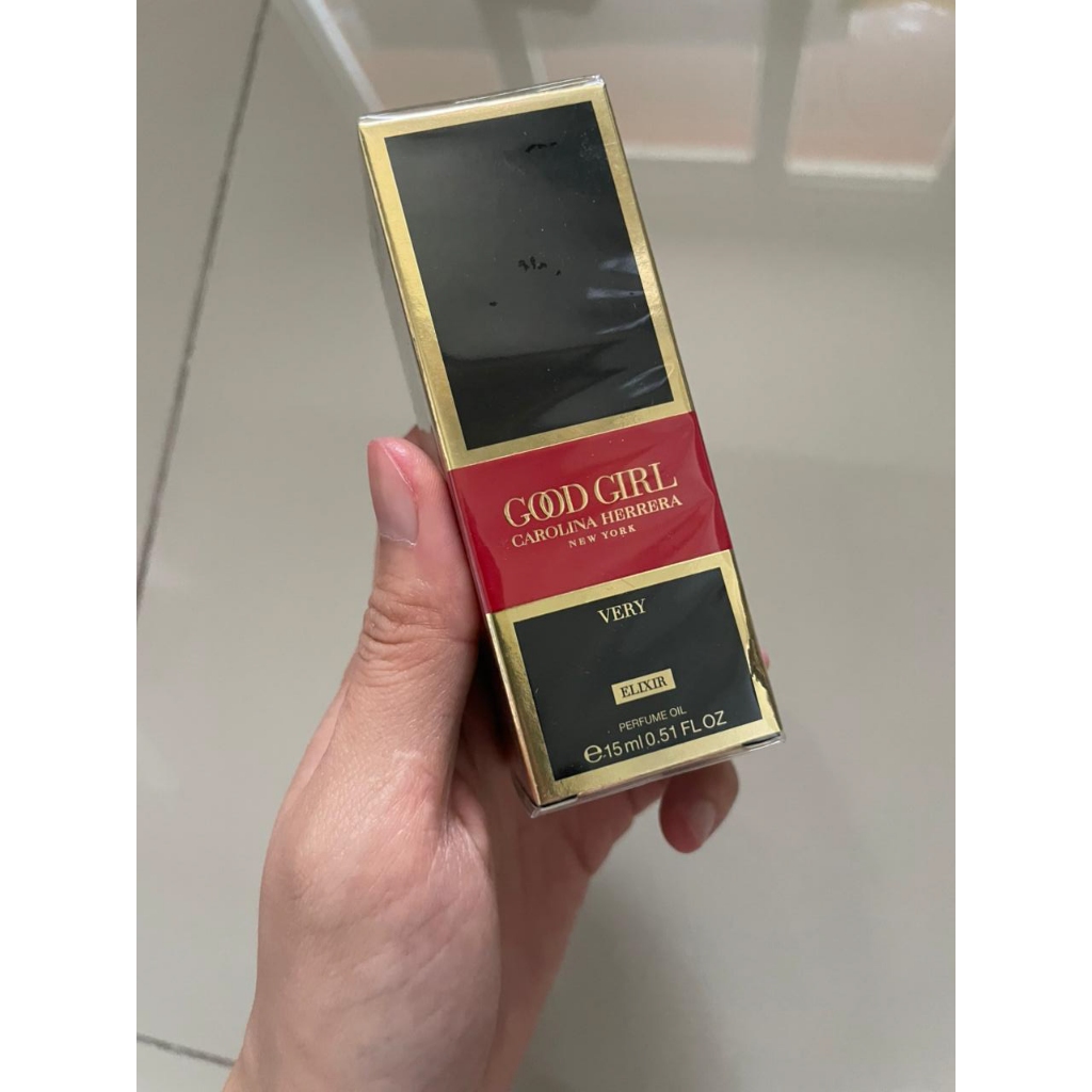 [NEW ORI SEGEL] Carolina Herrera | Very Good Girl | Perfume Oil Elixir | 15ml