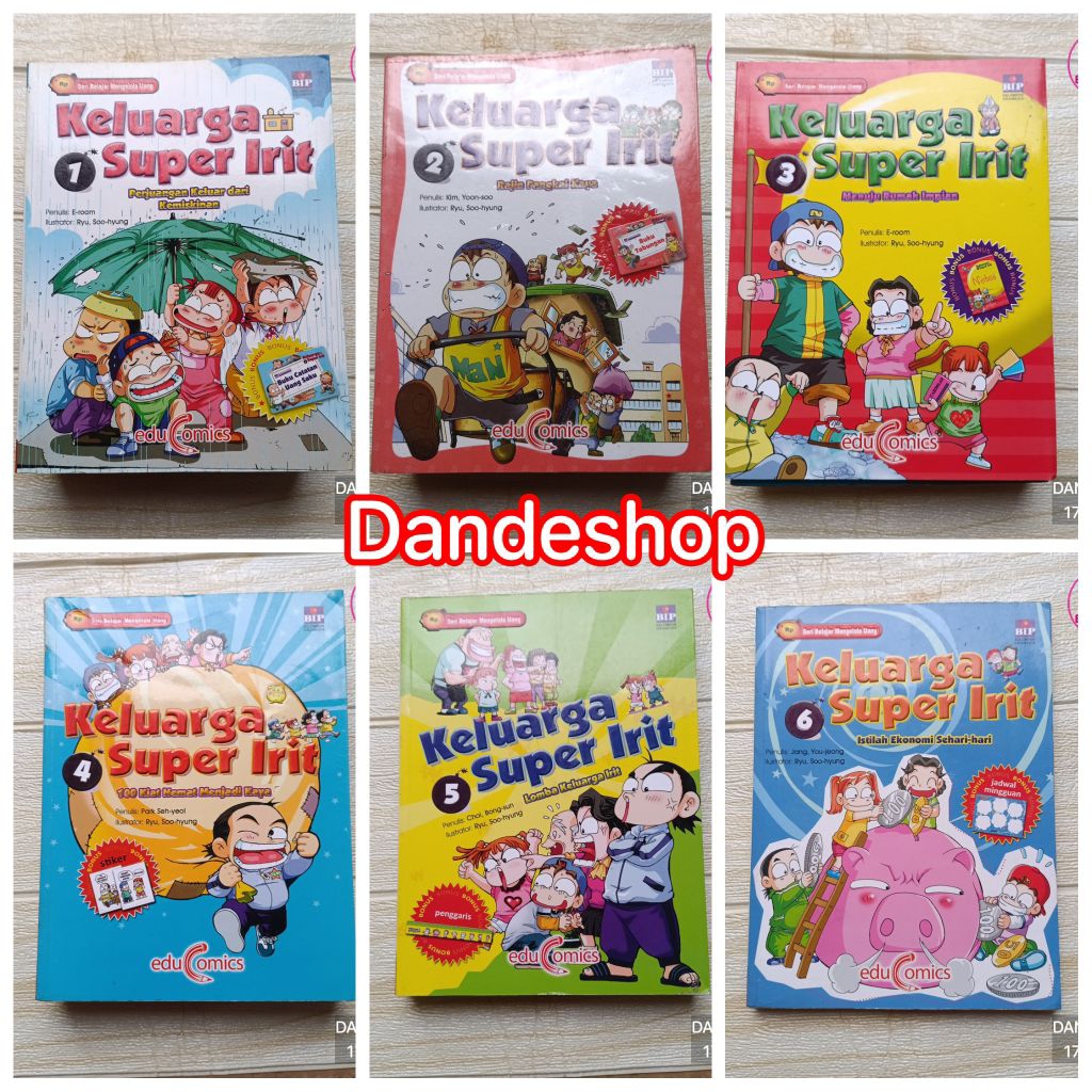 Keluarga Super Irit - Buku Belajar Mengelola Uang - Science Comic Educomic Komik Pendidikan WHY Beka