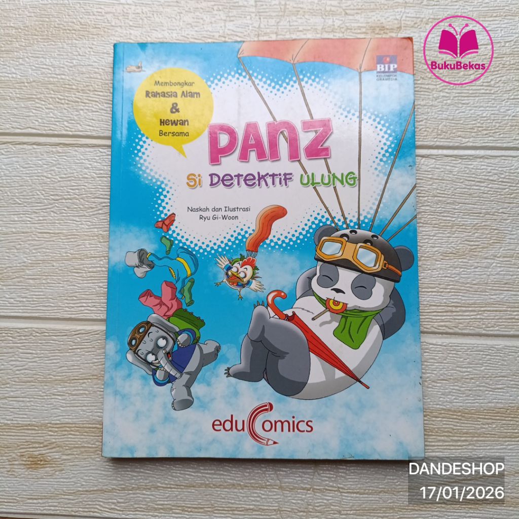 Panz Si Detektif Ulung _ hewan makir bener membongkar rahasia alam dan hewan - Science Comic Educomi