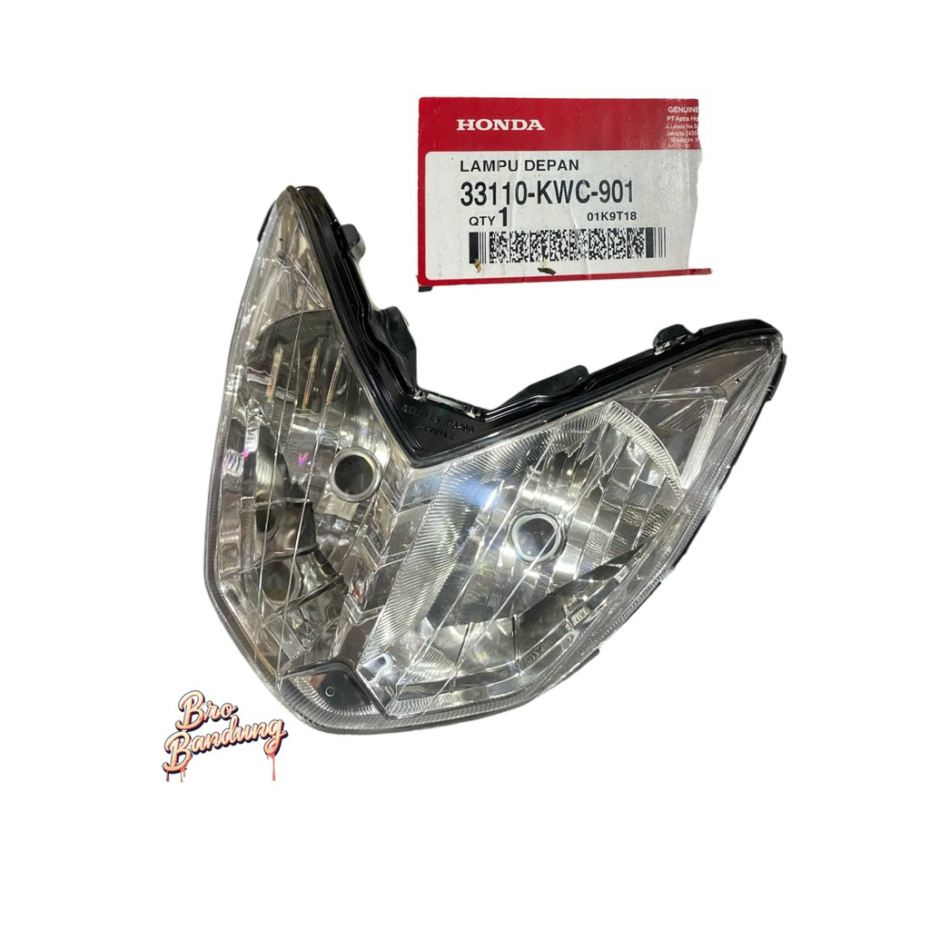 Reflektor Lampu Depan Head Lamp CS1 CS 1 ori original 33110-kwc-901 33110kwc901