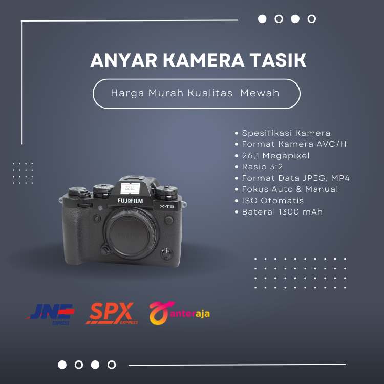 KAMERA FUJIFILM XT3 XT 3 BODY ONLY