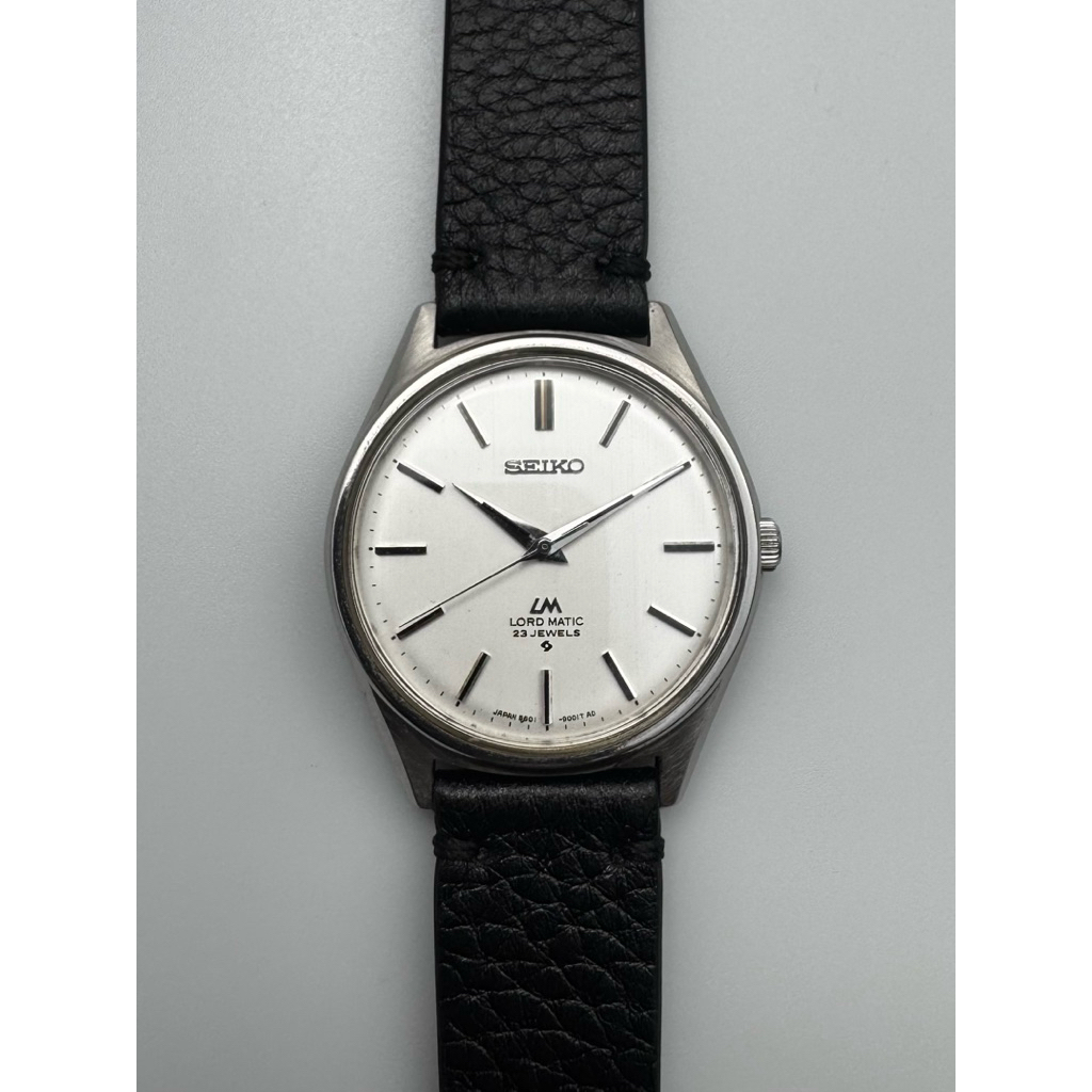 Overhauled Vintage January 1969 Seiko LM Lord Matic 5601-9000