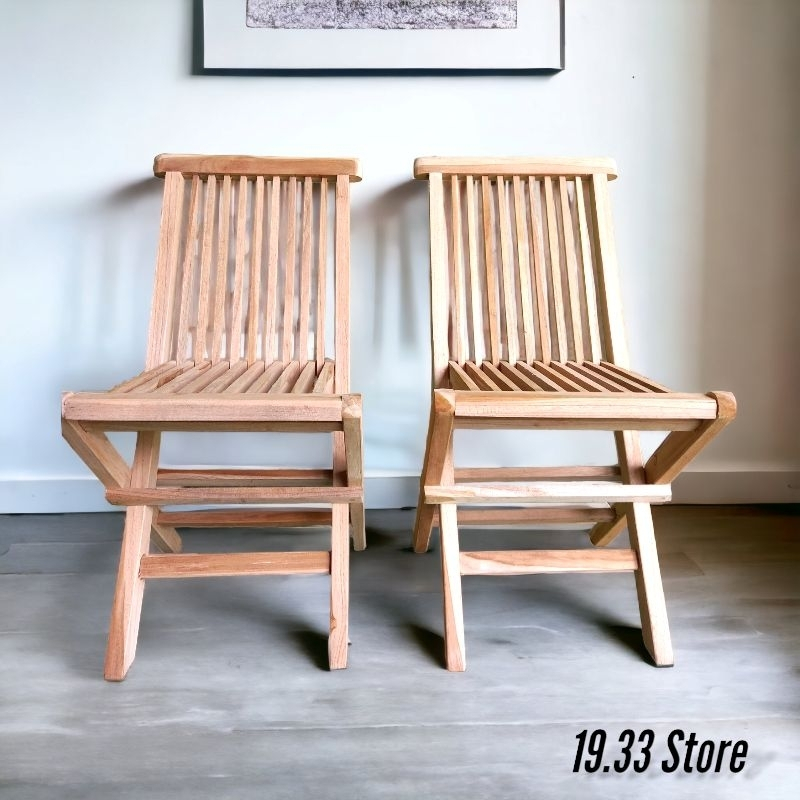 Kursi Lipat Anak Mini Kayu Jati Asli Jepara Belajar