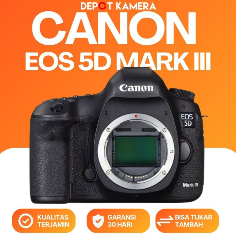 ( DEPOT KAMERA ) SECOND - CANON EOS 5D MARK III BODY ONLY