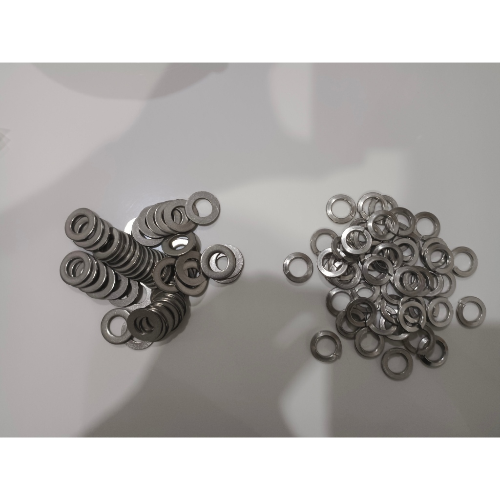 50 PCS - Ring Stainless - Washer Stainless M12
